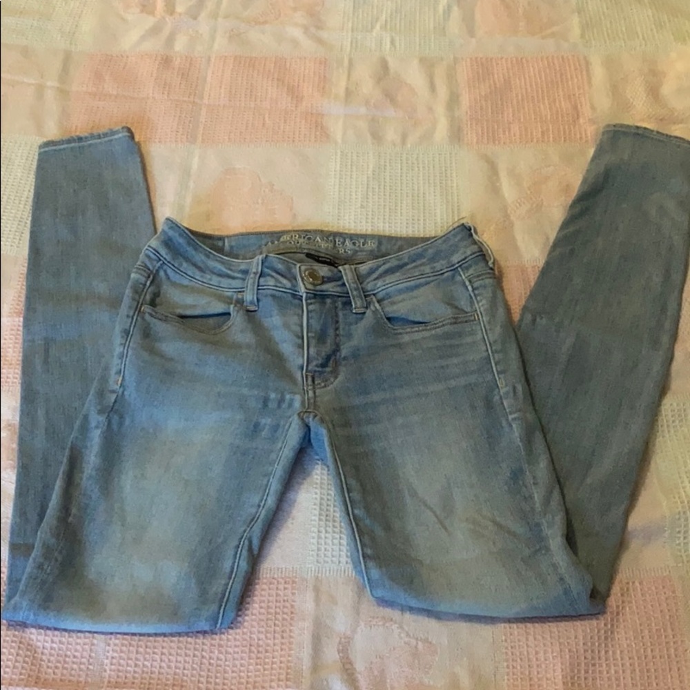 American Eagle Jegging 2 xlong Super Super Stretch